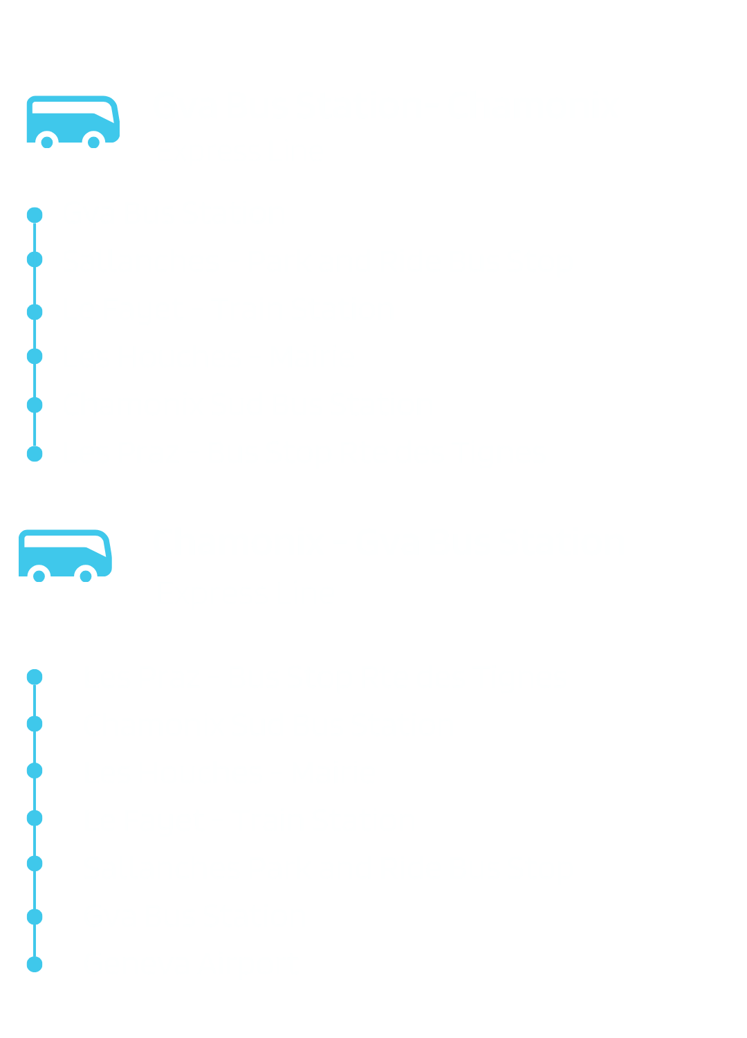 Geneva to Chamonix Summer route